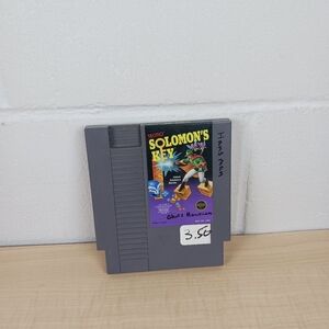 Solomon's Key Game‎ Nintendo Entertainment System Nes